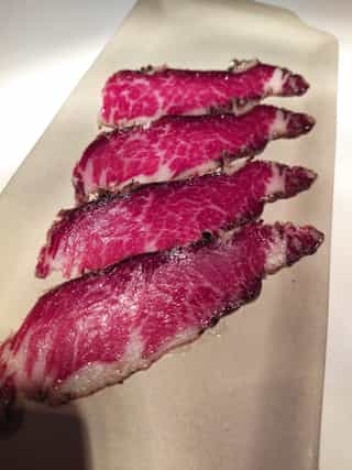 Presa ibérica curada artesanal