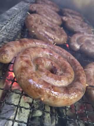 Salsiccia Pugliese fresca a la brasa